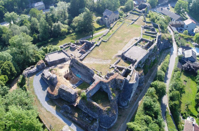Castle at Moha, Wanze, Belgium, Belgium